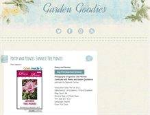 Tablet Screenshot of gardengoodies.net